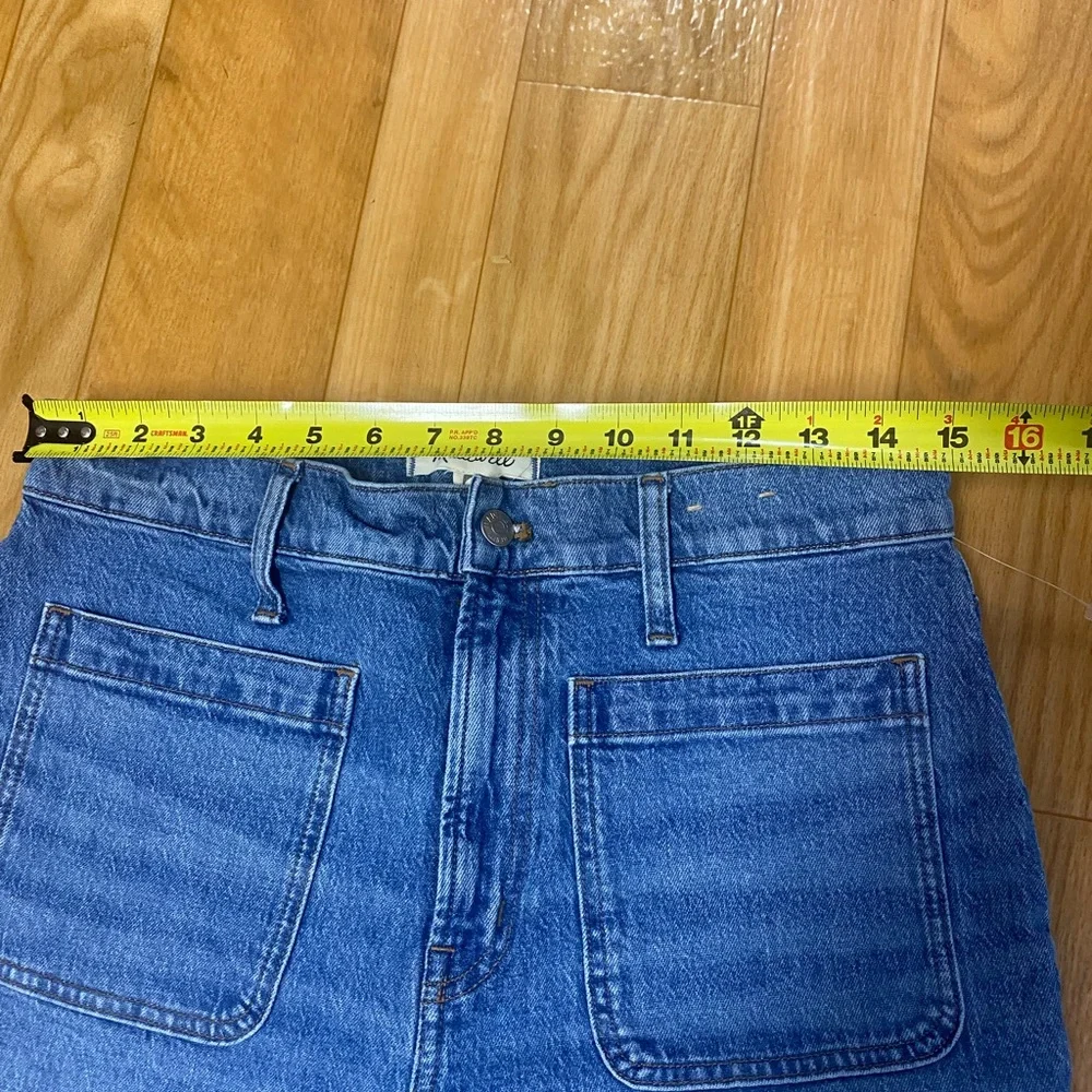 Madewell Wide-Leg Jeans in Medium Blue Wash - Picture 5 of 11